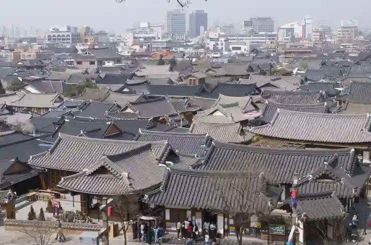 전주한옥마을 전주왱이콩나물 국밥 전문점 탐방